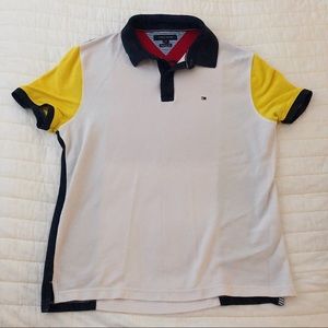 vintage Tommy Hilfiger colorblock shortsleeve polo